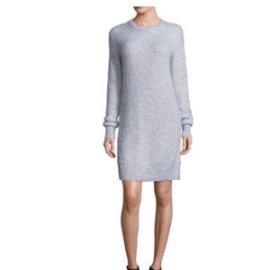 Michael Kors Women's Ribbed Knit Cotton Blend Sweater Dress